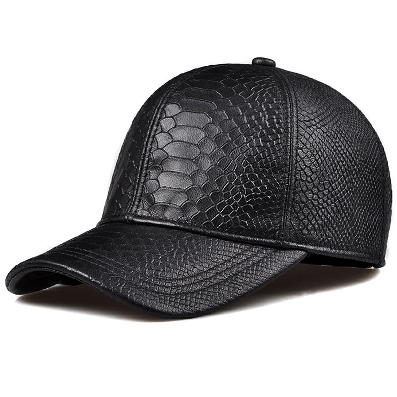 Baseball Cap Structured - قبعات بيسبول بنمط تمساح للرجال والنساء