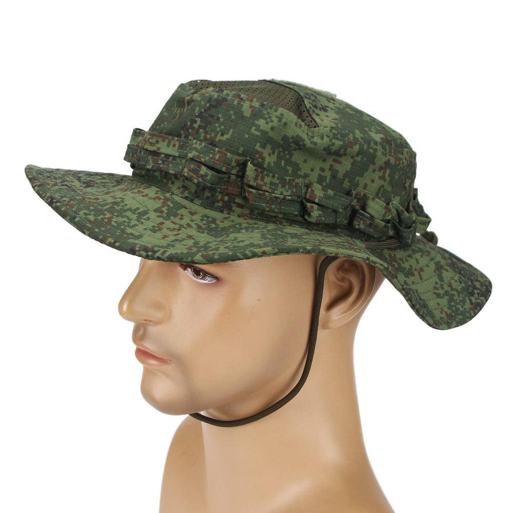 Boonie Hat Tactical - قبعة تكتيكية 2.0 بونيه شبكية مموهة
