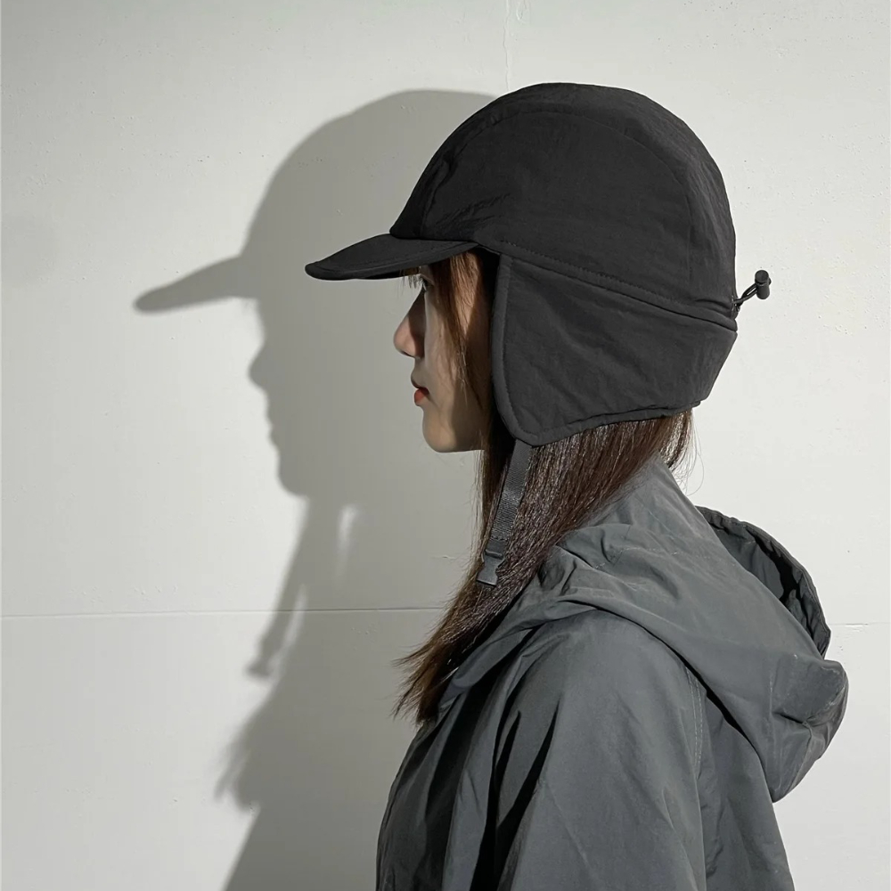 Trapper Hat Ear Flap - قبعة أوشانكا روسية شتوية للرجال والنساء،