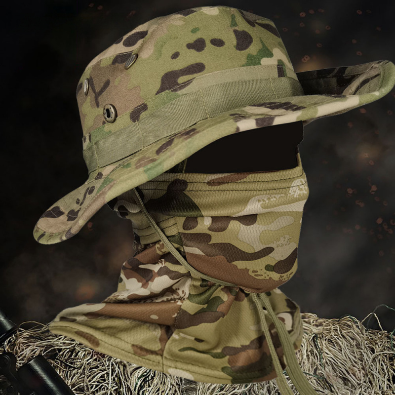 قبعة بوني مموهة تكتيكية - قبعة - مراجعة Boonie Hat Tactical وسعره