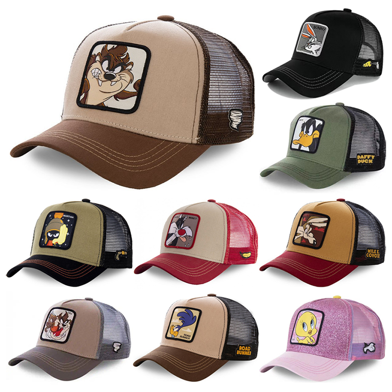 قبعة بيسبول شبكية بتصميم كرتون - مراجعة Trucker Cap Mesh وسعره