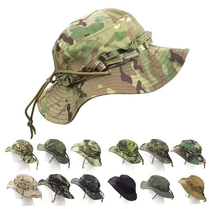قبعات بوني تكتيكية مموهة للتخي - مراجعة Boonie Hat Tactical وسعره