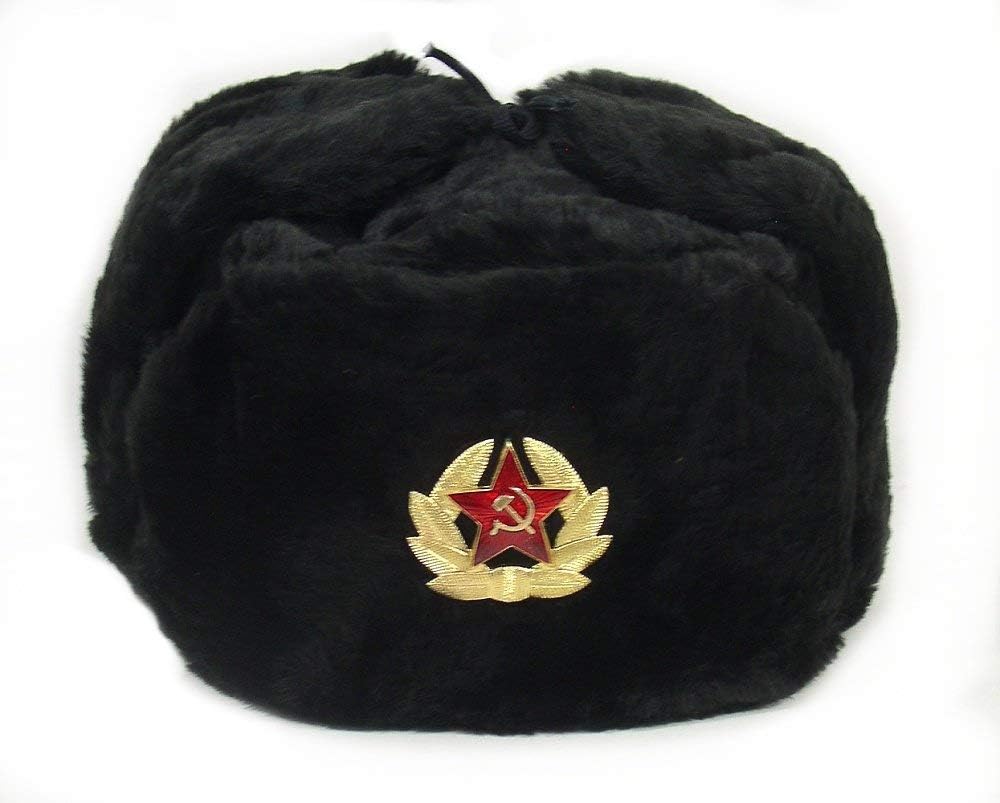 قبعة روسية، شارة عسكرية للجيش  - مراجعة Trapper Hat Ear Flap وسعره