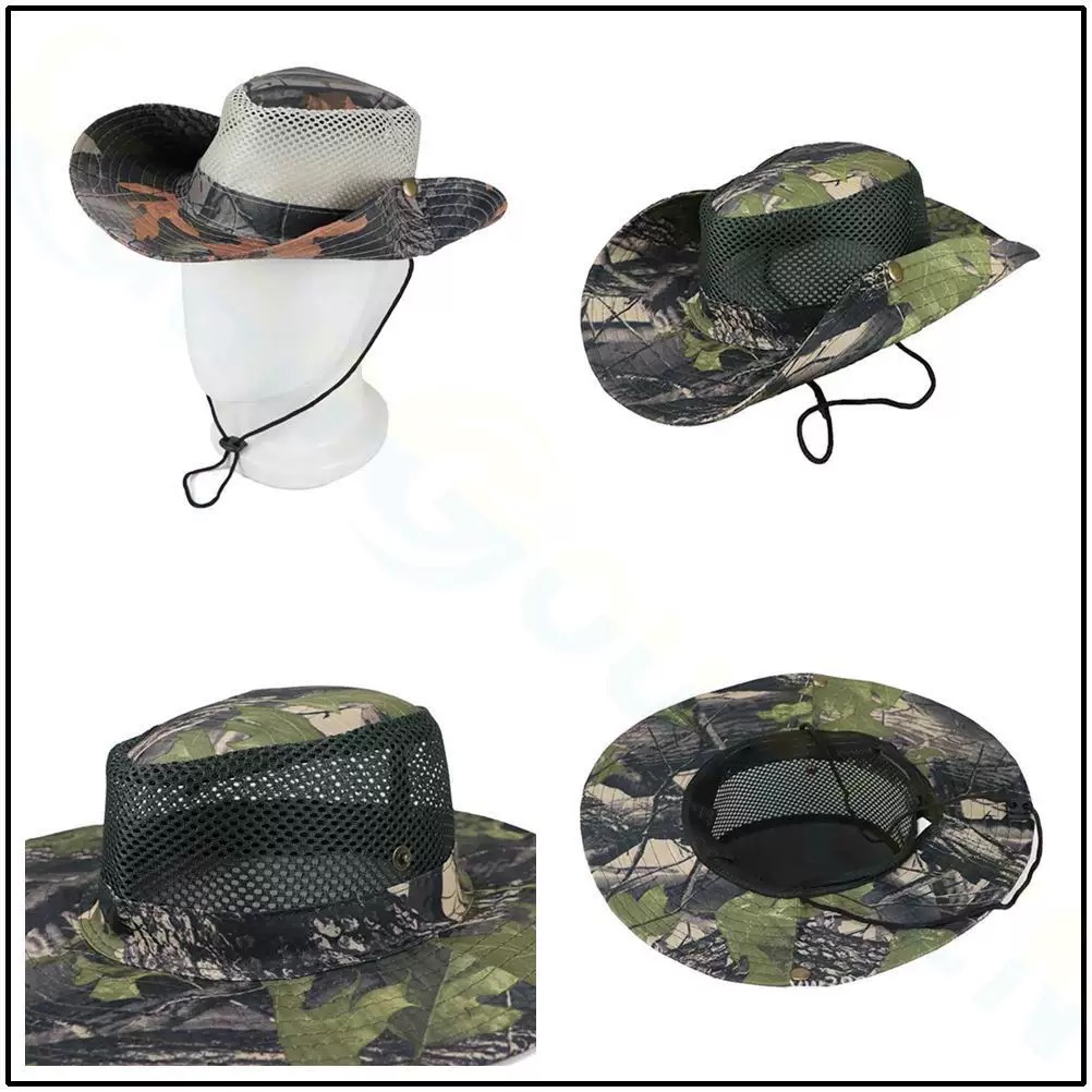 قبعة Boonie العسكرية الصيف ورق - مراجعة Boonie Hat Tactical وسعره